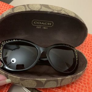 COACH Dark Tortoise Sunglasses